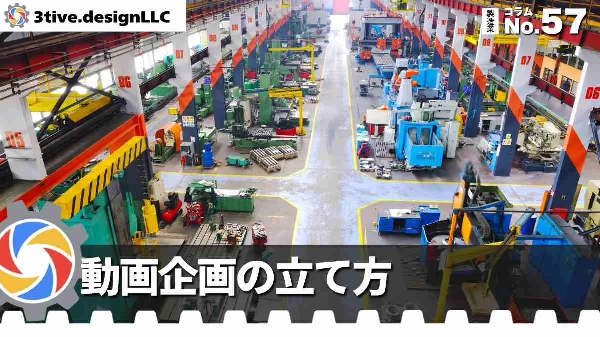 製造業動画制作の企画立案の進め方